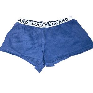 Lucky Brand Blue Sleep Shorts